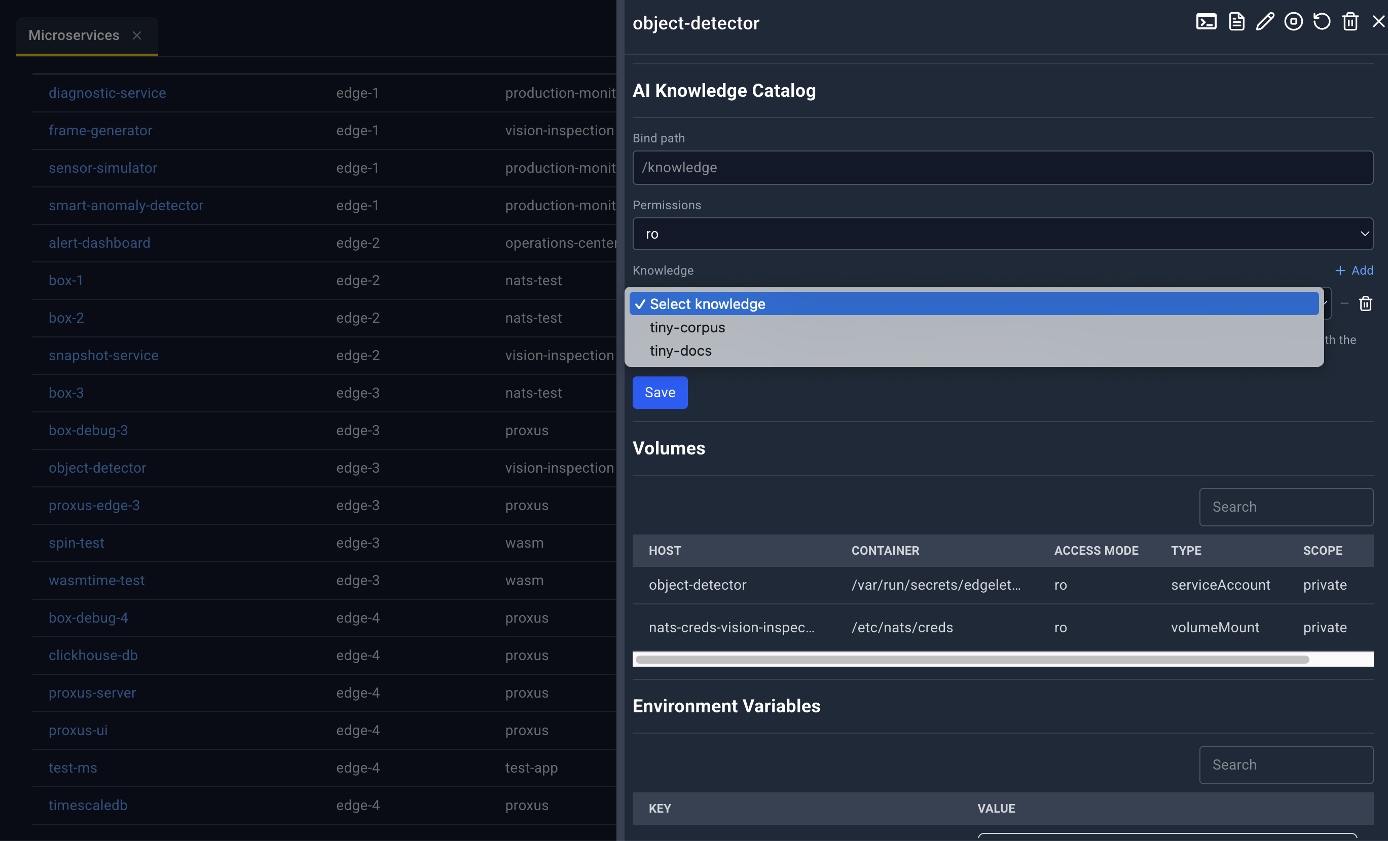 Knowledge editor